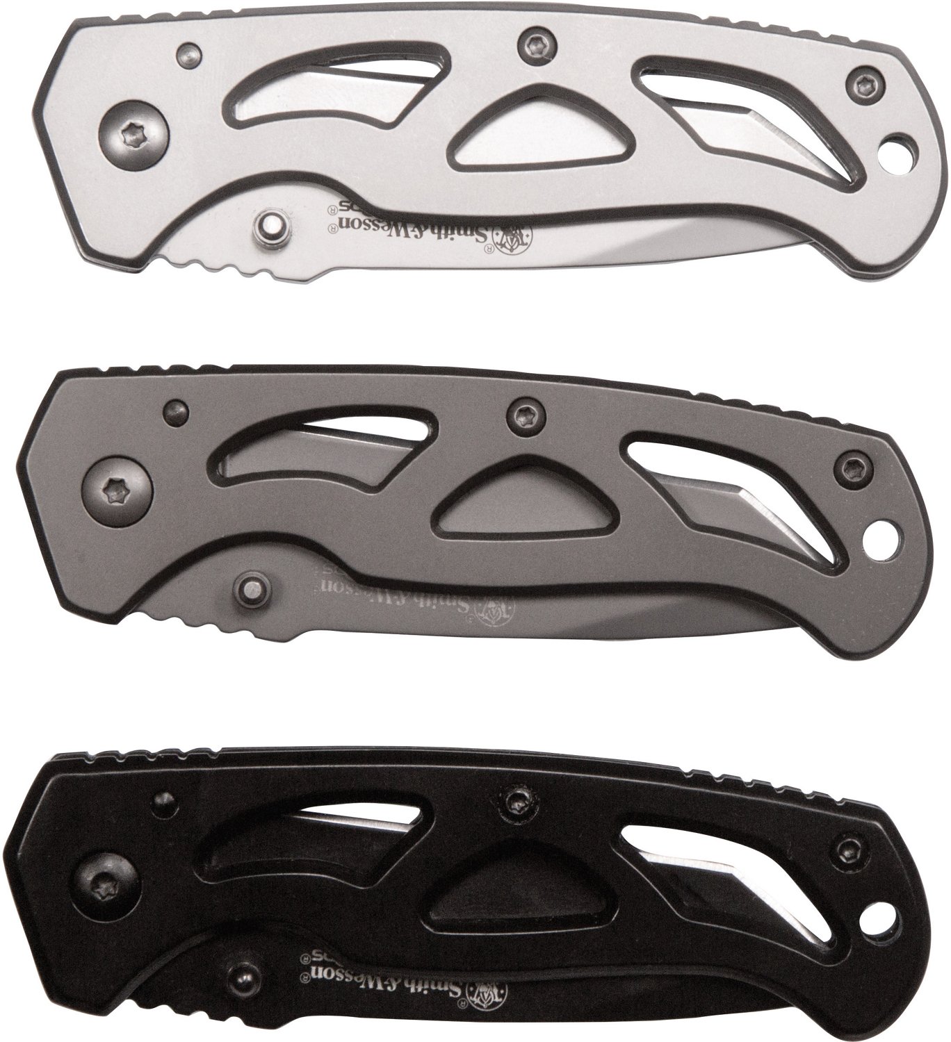Smith & Wesson 3-Piece Folding Knife Set                                                                                         - view number 2