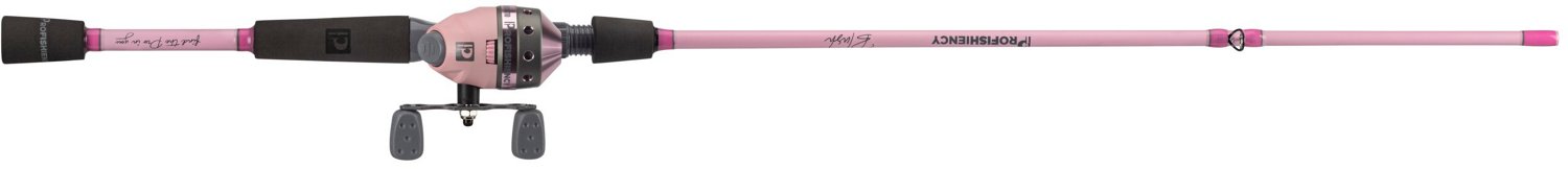 ProFISHiency Blush Micro 5 ft 10 in M Freshwater Spincast Rod and Reel Combo - view number 2