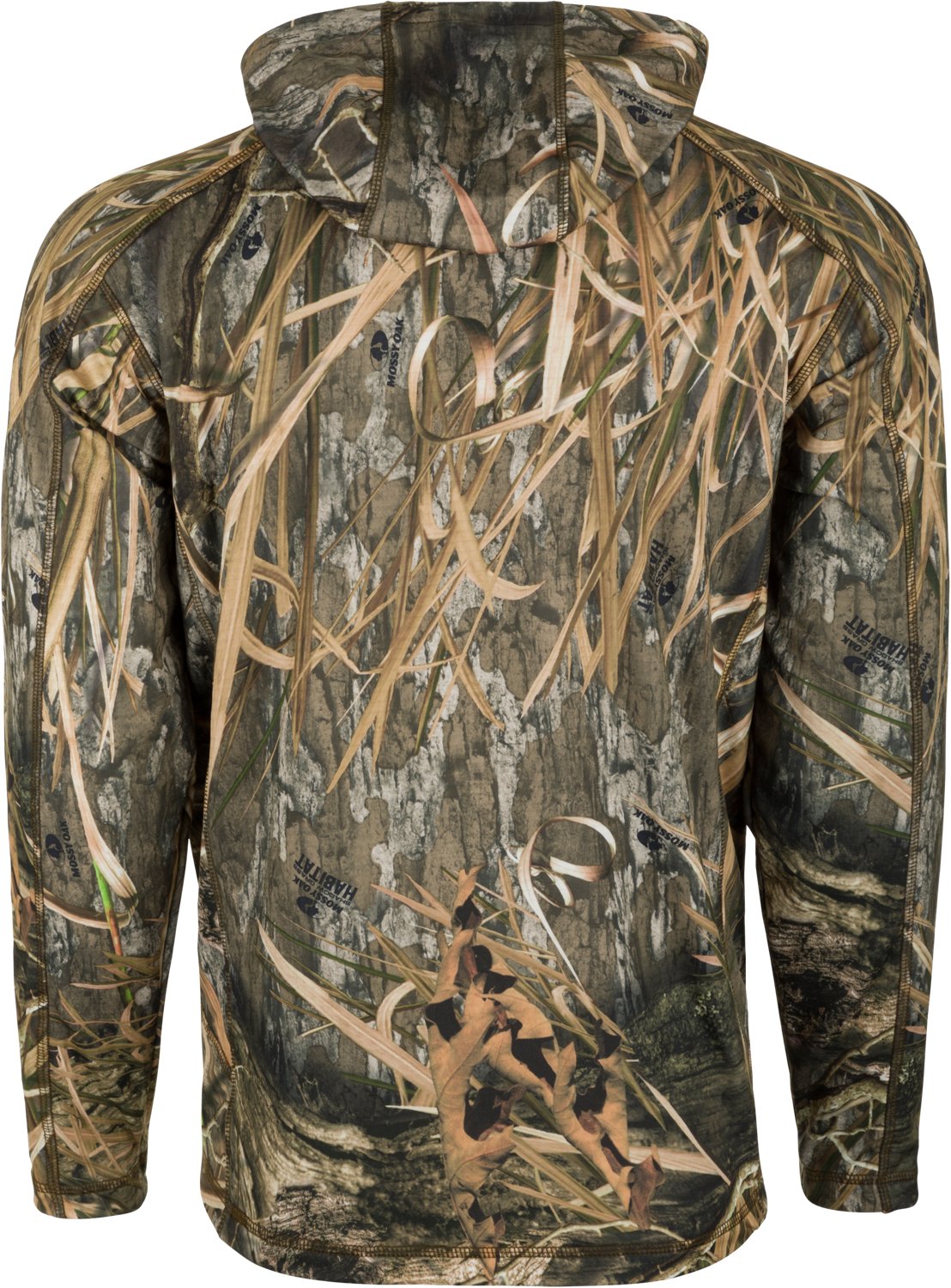 Drake Mens MST Breathlite QZ Camo Hoodie - view number 2
