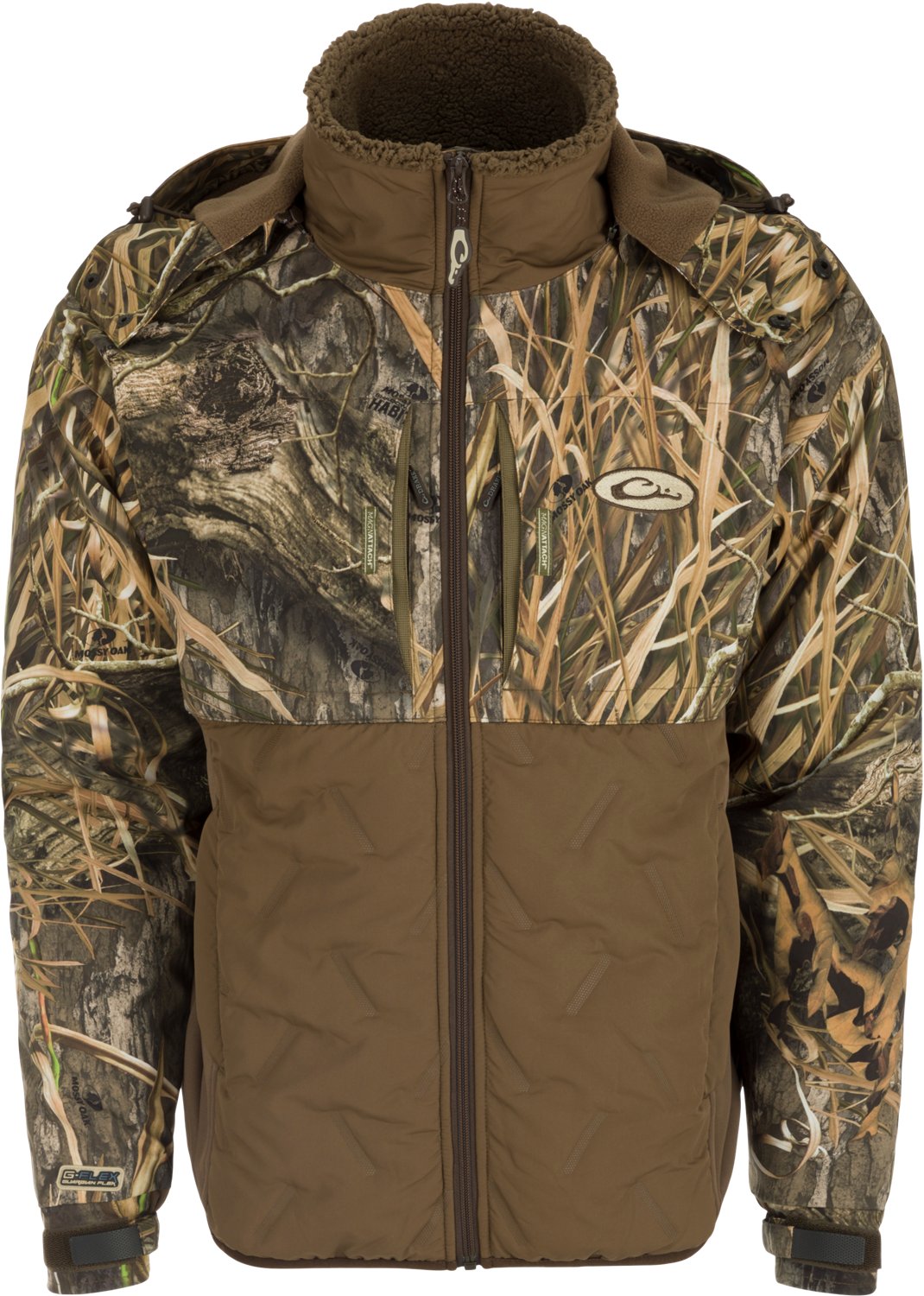 Drake Men's LST Guardian Flex Double Down Full Zip w/ Hood