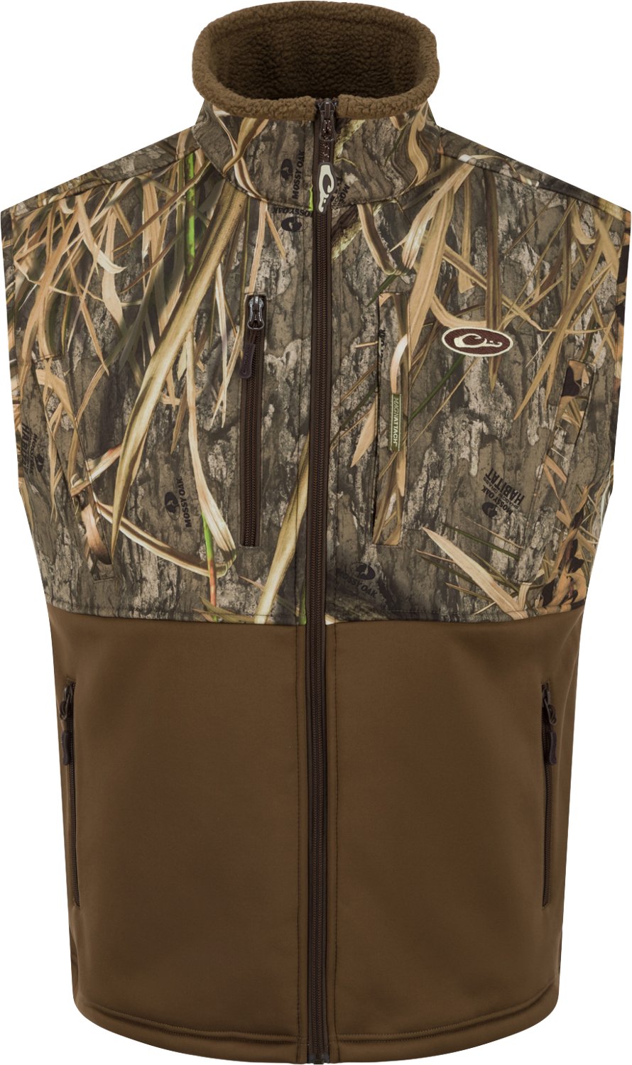 Drake Mens Hole Shot Windproof Eqwader Vest - view number 1