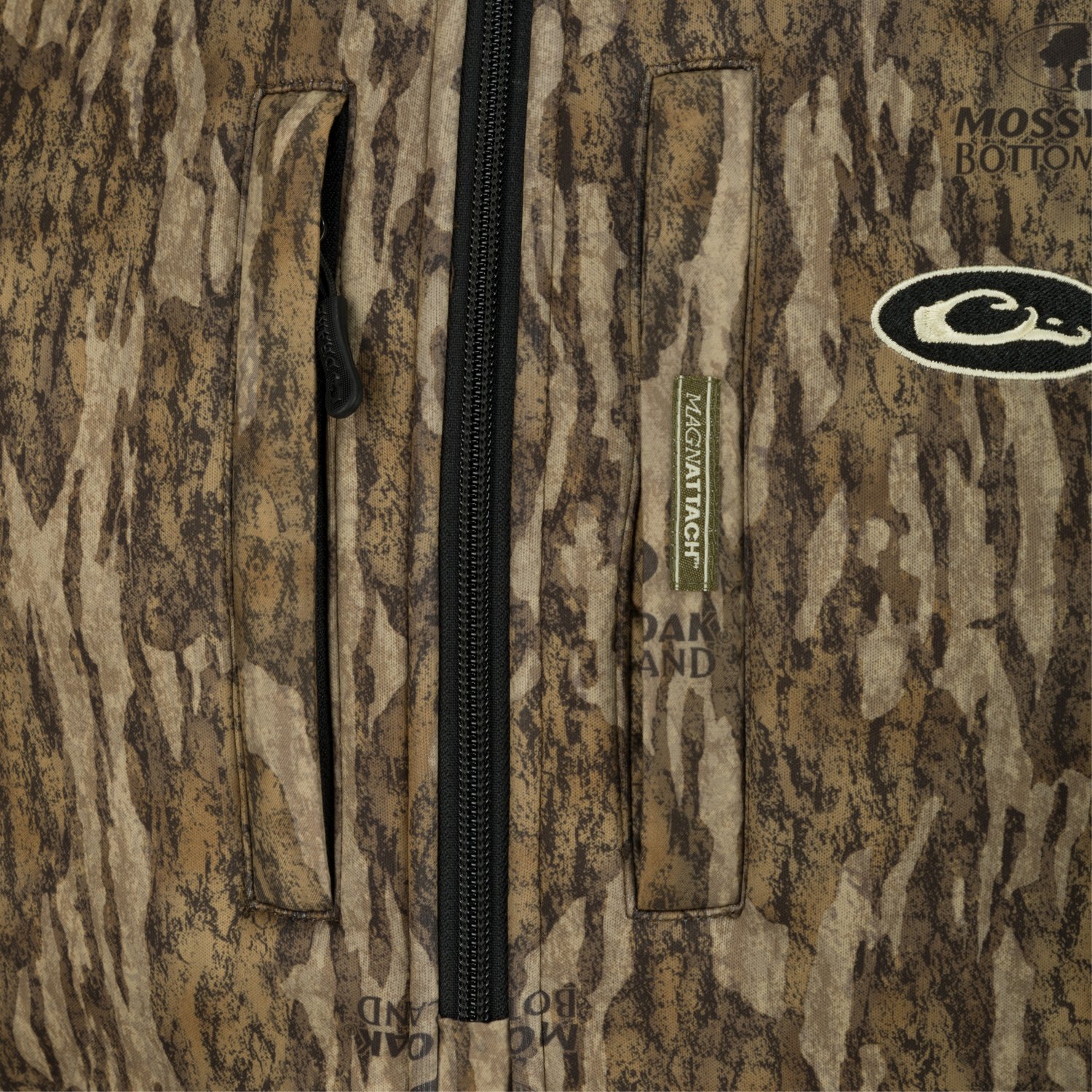Drake Mens Ultimate Wader Camo QZ Hoodie - view number 3