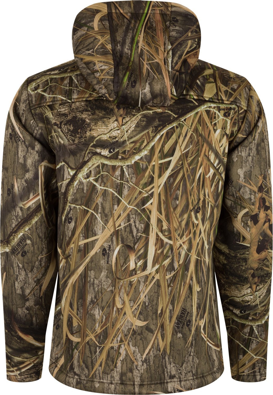 Drake Mens Ultimate Wader Camo QZ Hoodie