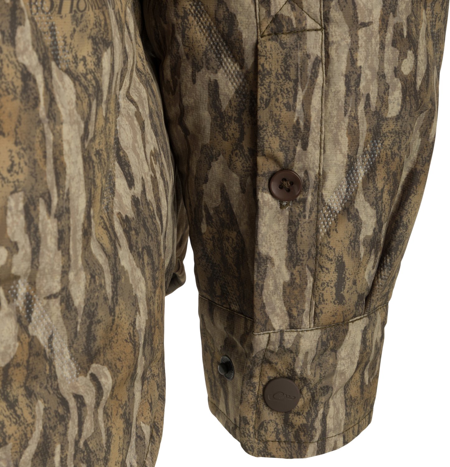Drake Mens LST Double Down Camo ShirtJac - view number 3