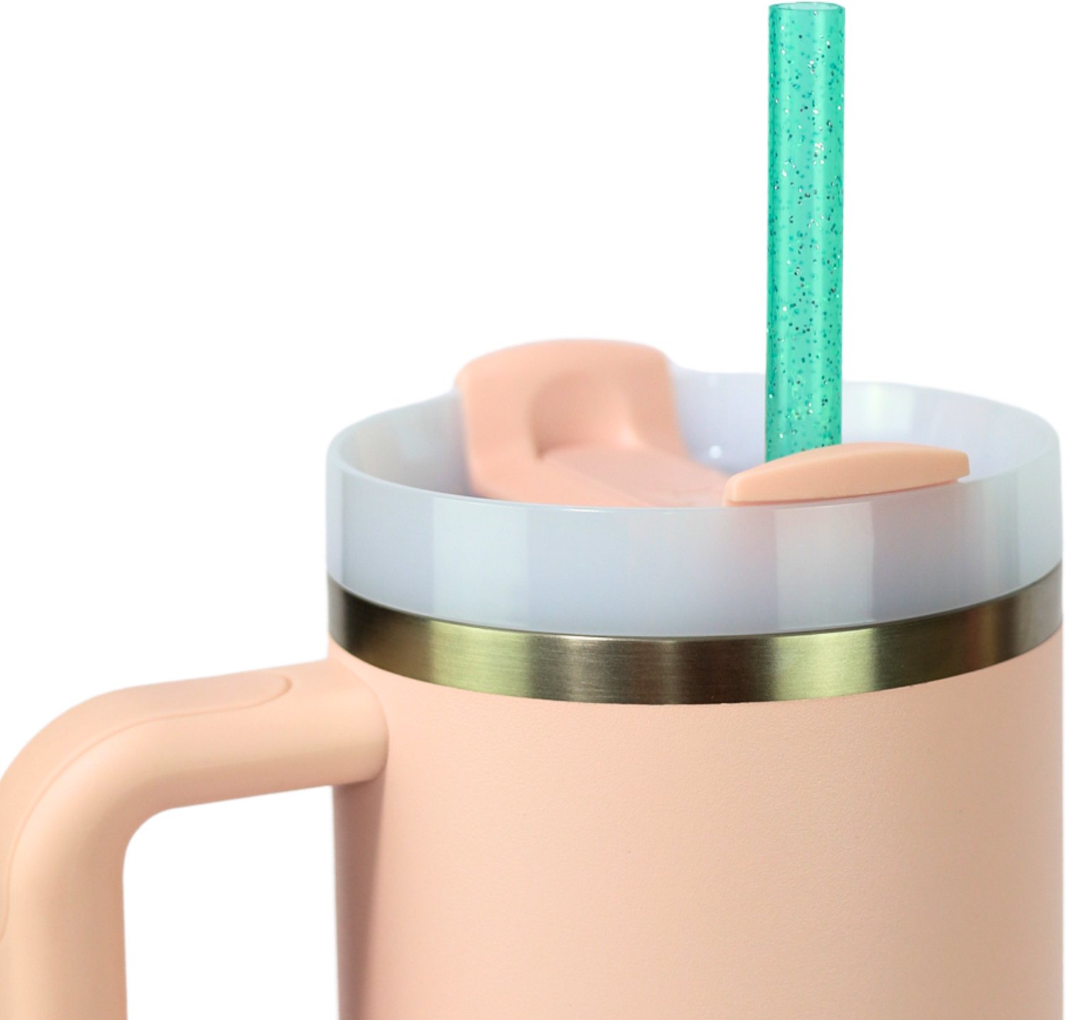 CharCharms 40 oz. Glitter Straws 6-Pack - view number 3