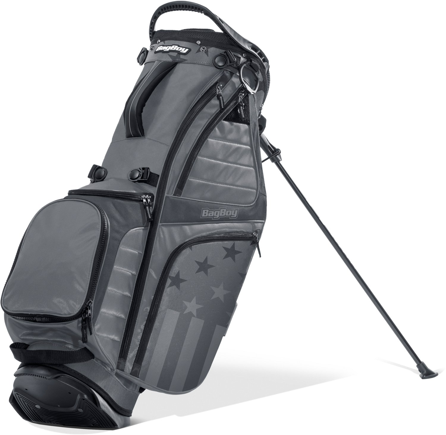 Academy Sports 15 Divider Golf Bag hotsell Black With Rain Cover. No Tears Or Rips