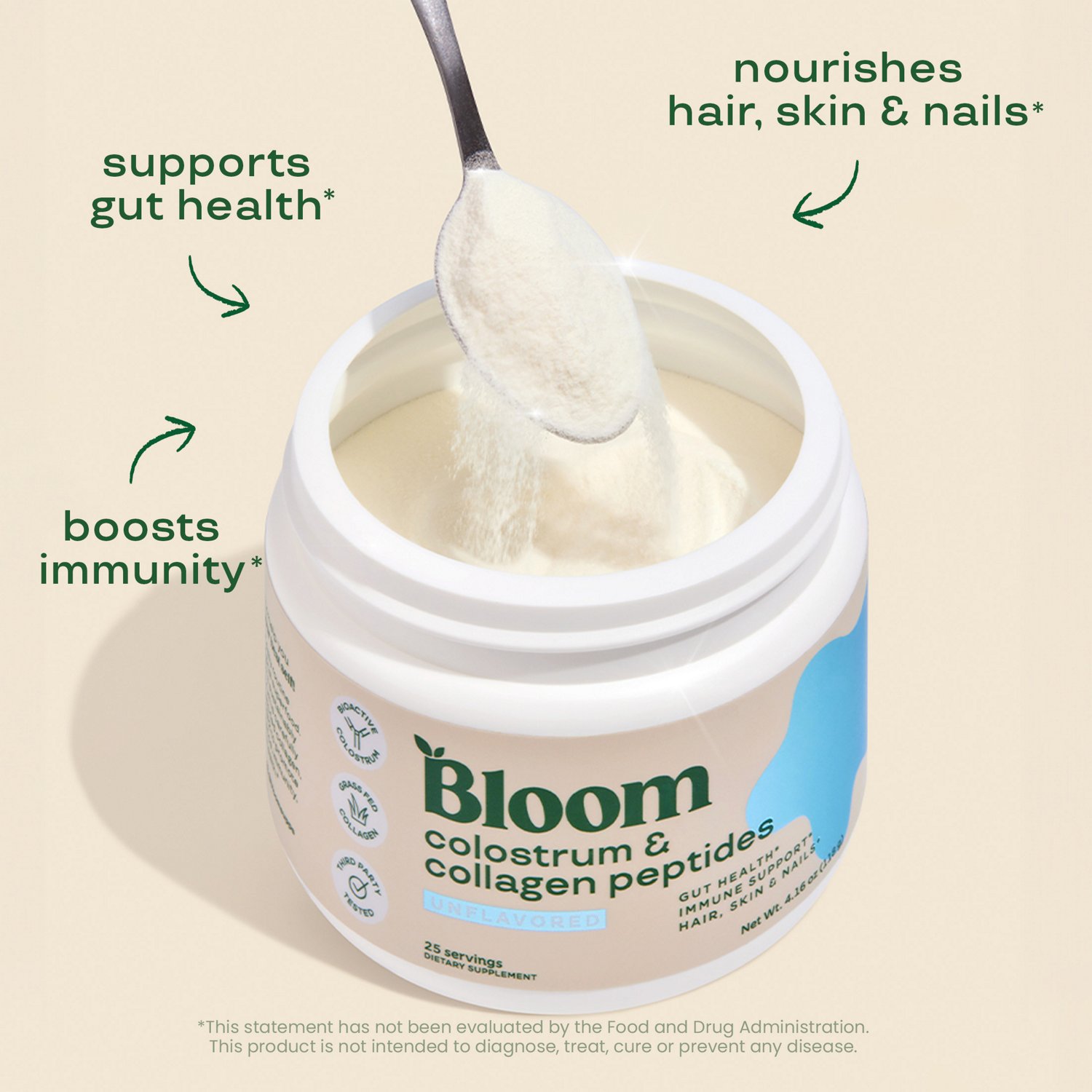 Bloom Nutrition Colostrum & Collagen Peptides 25-Pack                                                                            - view number 3