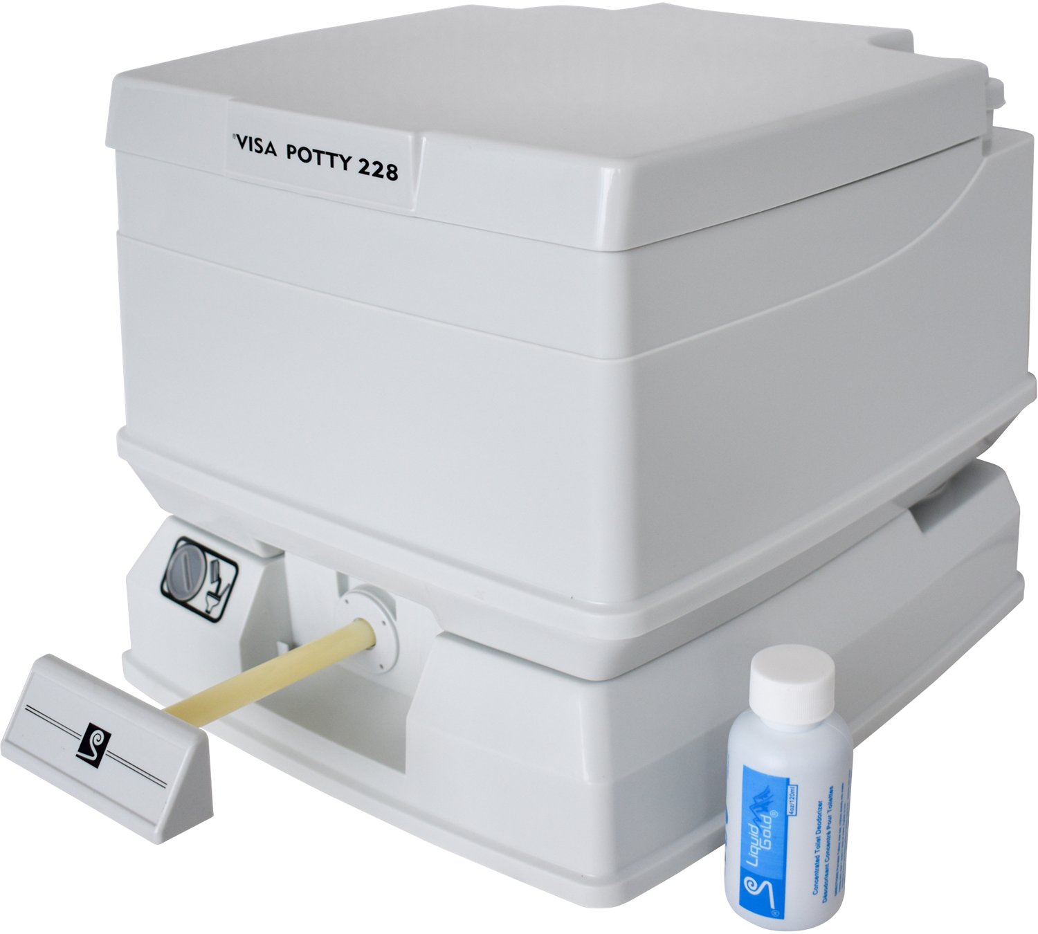 Dock Edge+ Sanitation Equipment Visa 8 L Potty