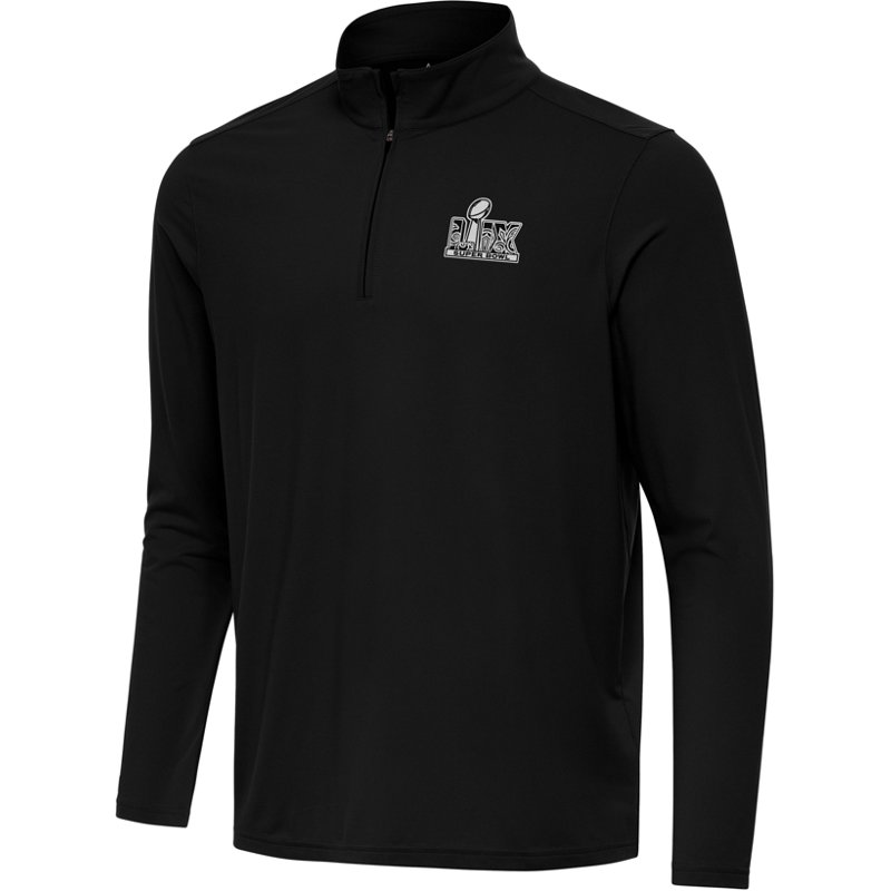 Antigua Men's NFL Super Bowl LIX Intent 1/4 Zip Pullover