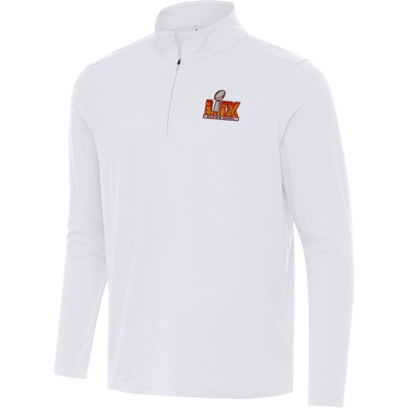 Antigua Men's NFL Super Bowl LIX Intent 1/4 Zip Pullover