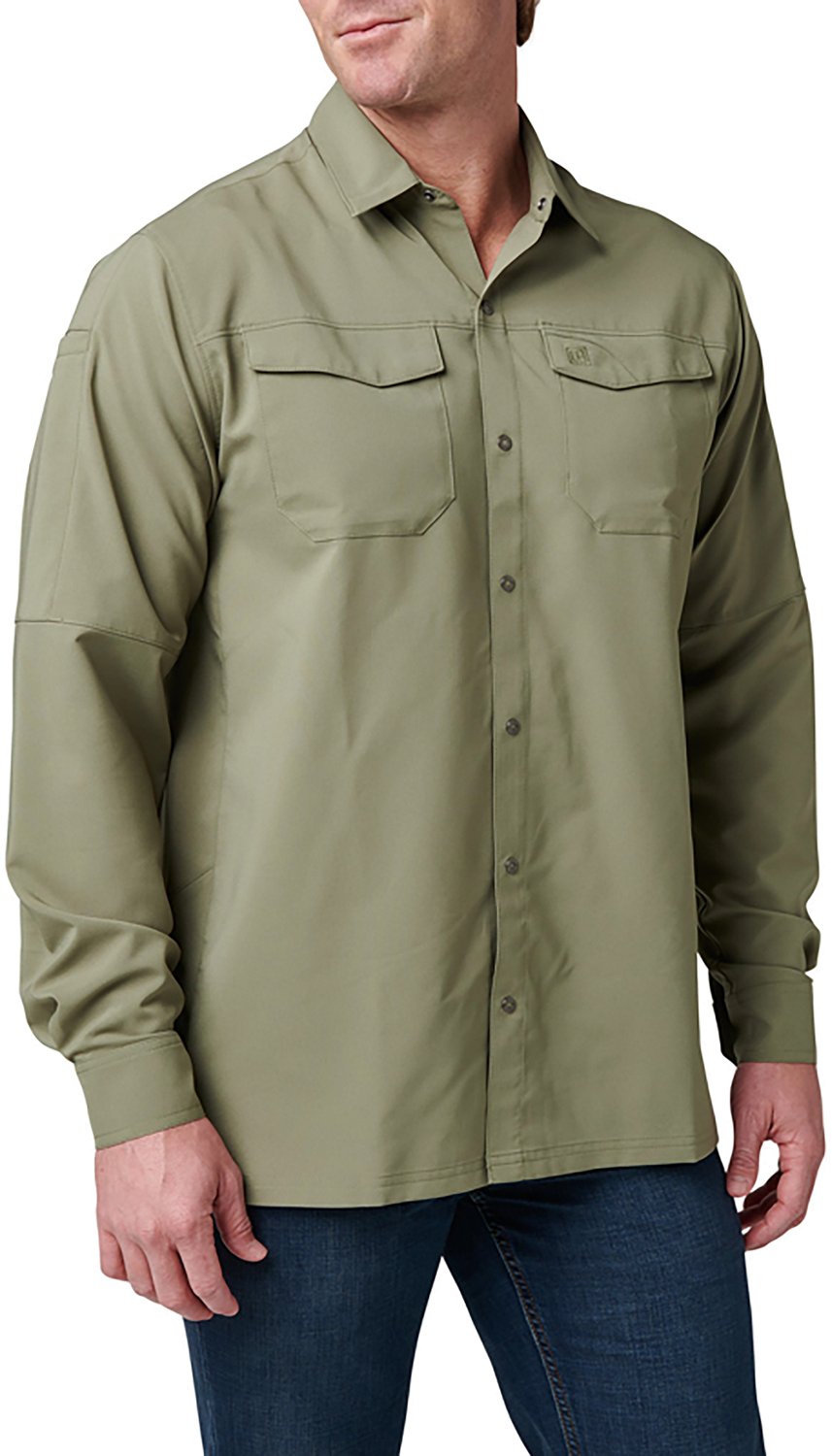 5.11 Tactical Men's Freedom Flex Woven Long Sleeve Shirt - view number 2