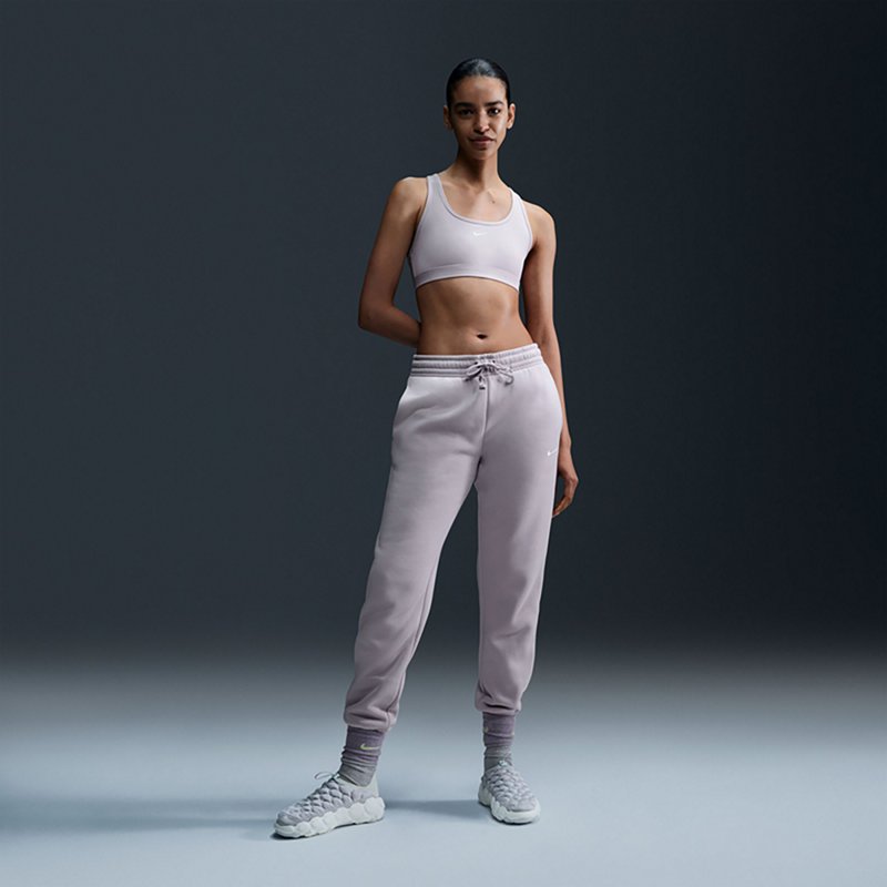 Nike Women's Swoosh Non-Padded Light Support Sports Bra Platinum Violet/(White), Small - Women's Workout Bras at Academy Sports