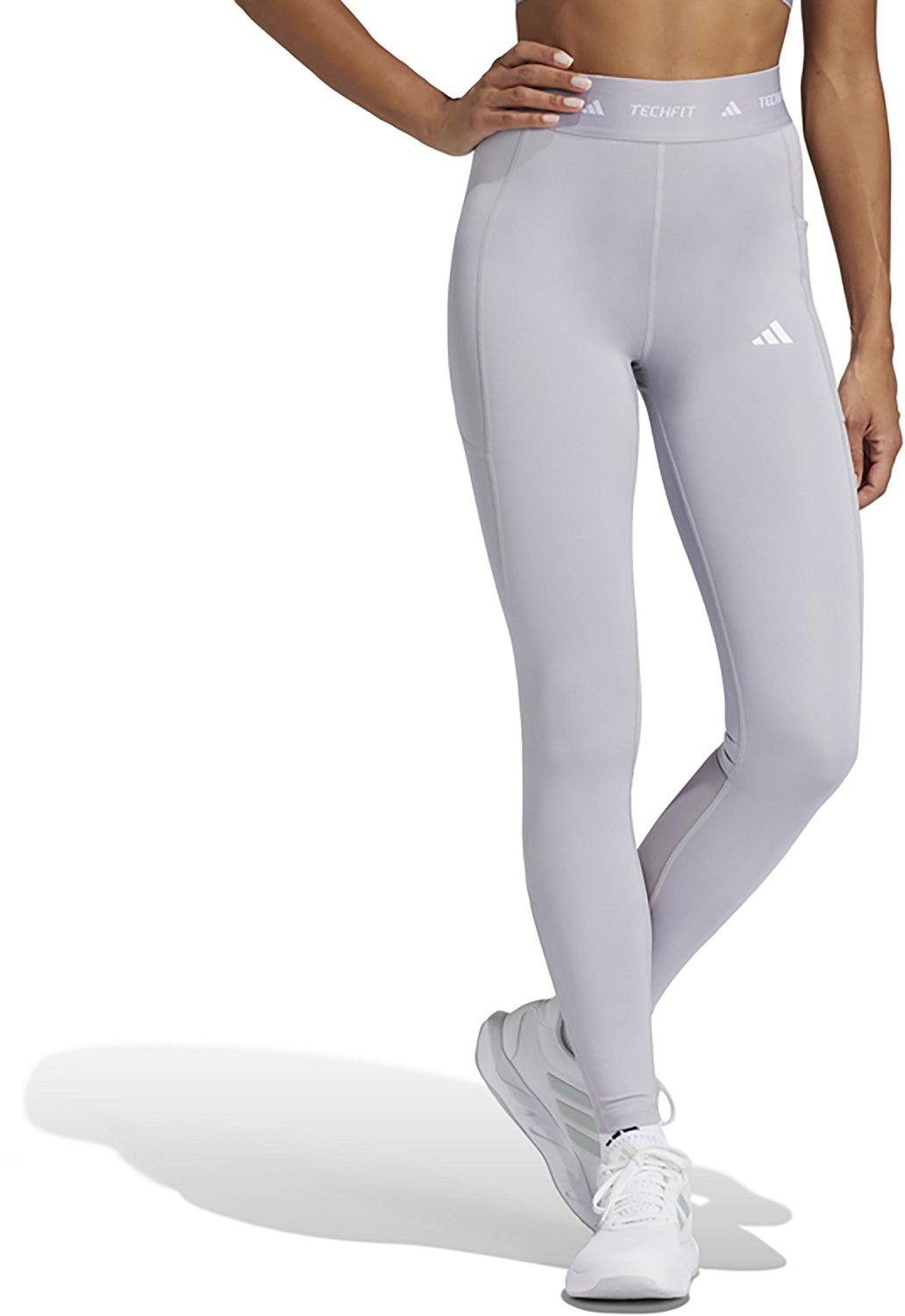 adidas Women's Techfit Stash Pocket Full-Length Leggings