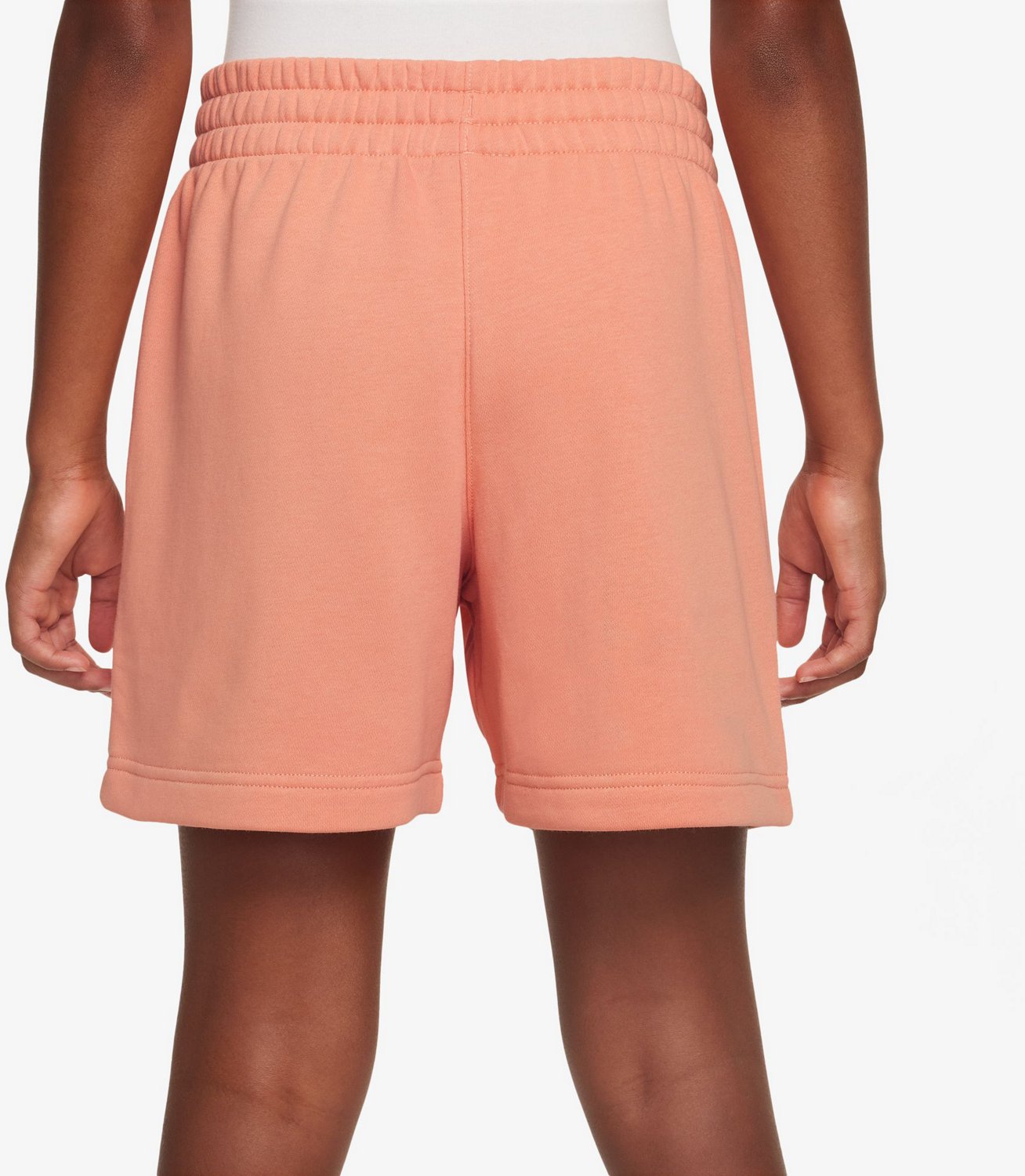 Nike Girls' Sportswear Club Fleece Shorts 5 in - view number 3