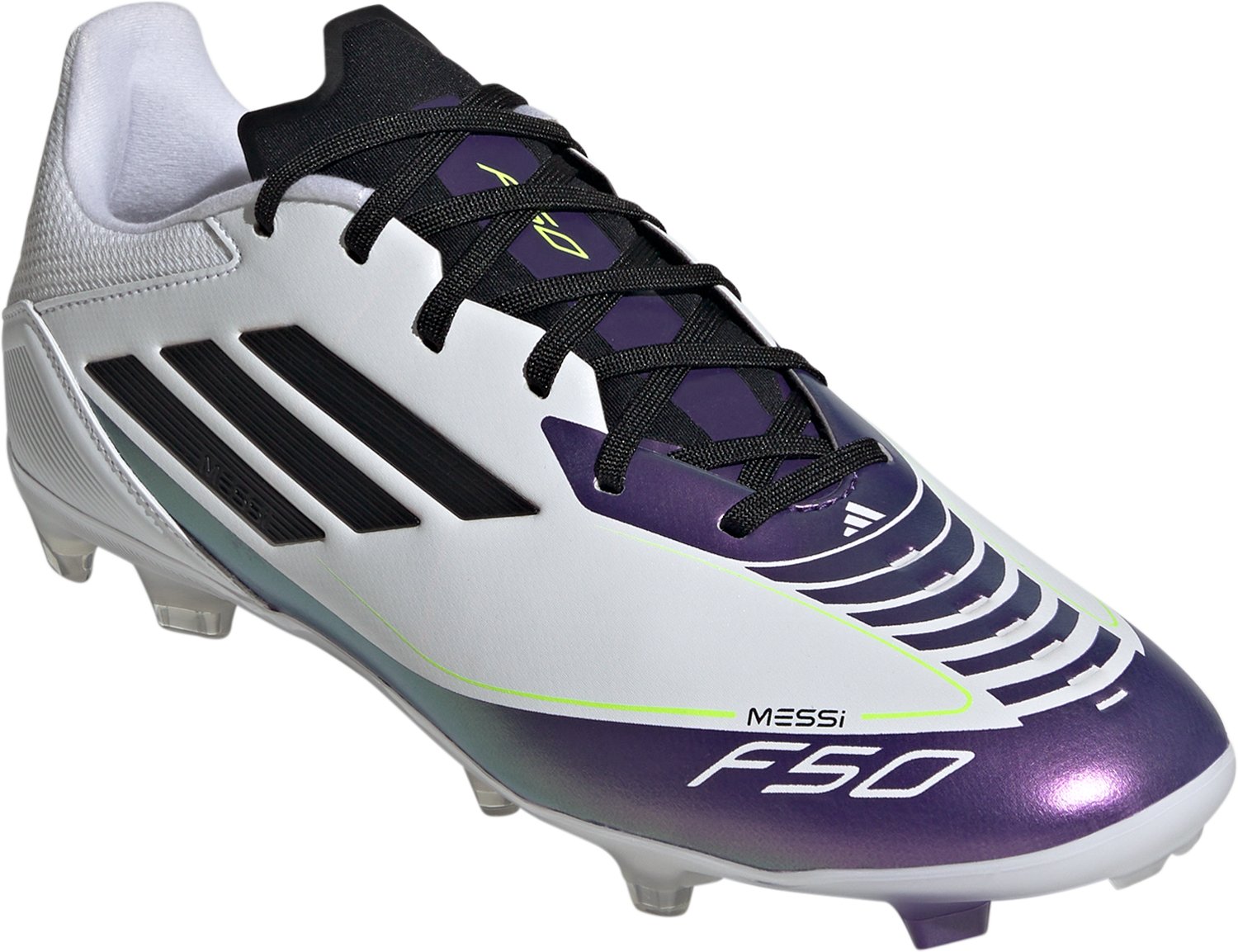 adidas Adults' F50 League FG/MG Messi Soccer Cleats                                                                              - view number 3