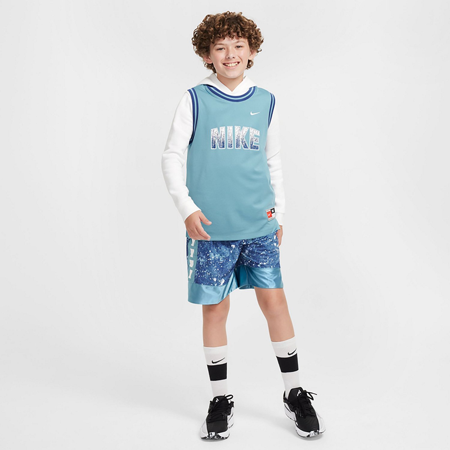 Nike Boys' Elite 23 Dri-FIT Basketball Shorts 8 in                                                                               - view number 8