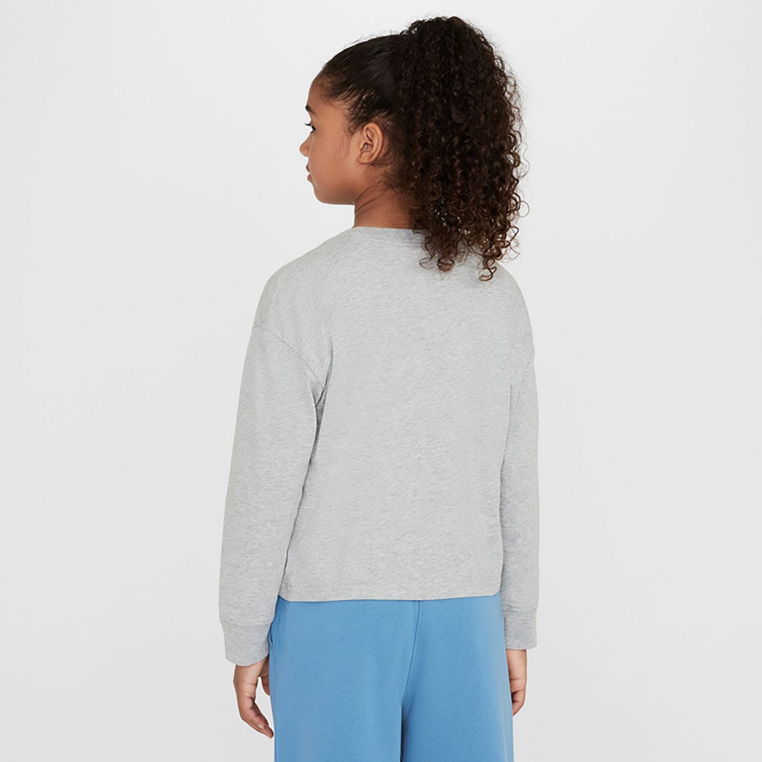 Nike Girls' Boxy Essential LBR Long Sleeve T-shirt - view number 2