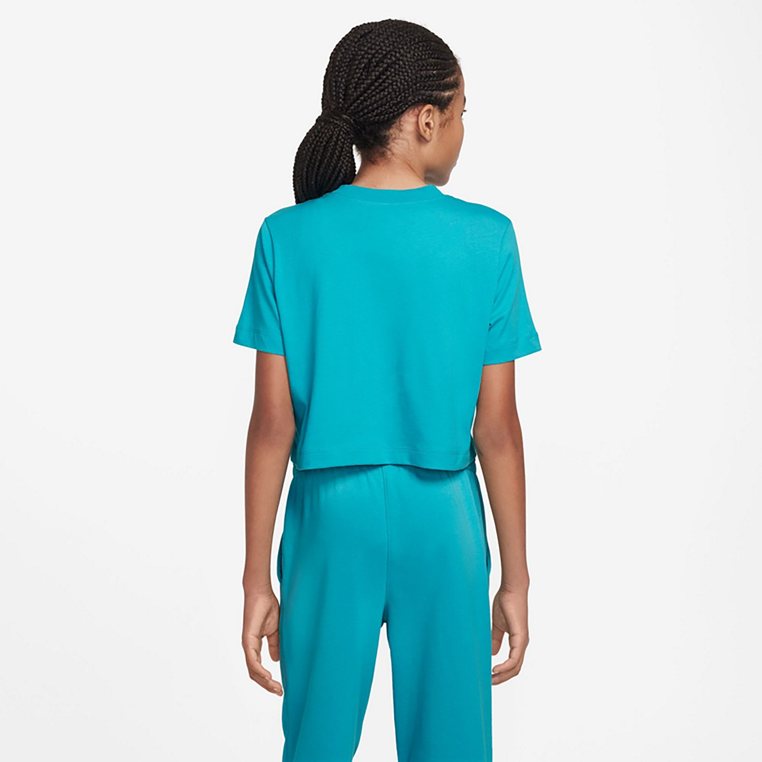 Nike Girls' Cropped Futura HBR T-shirt - view number 2