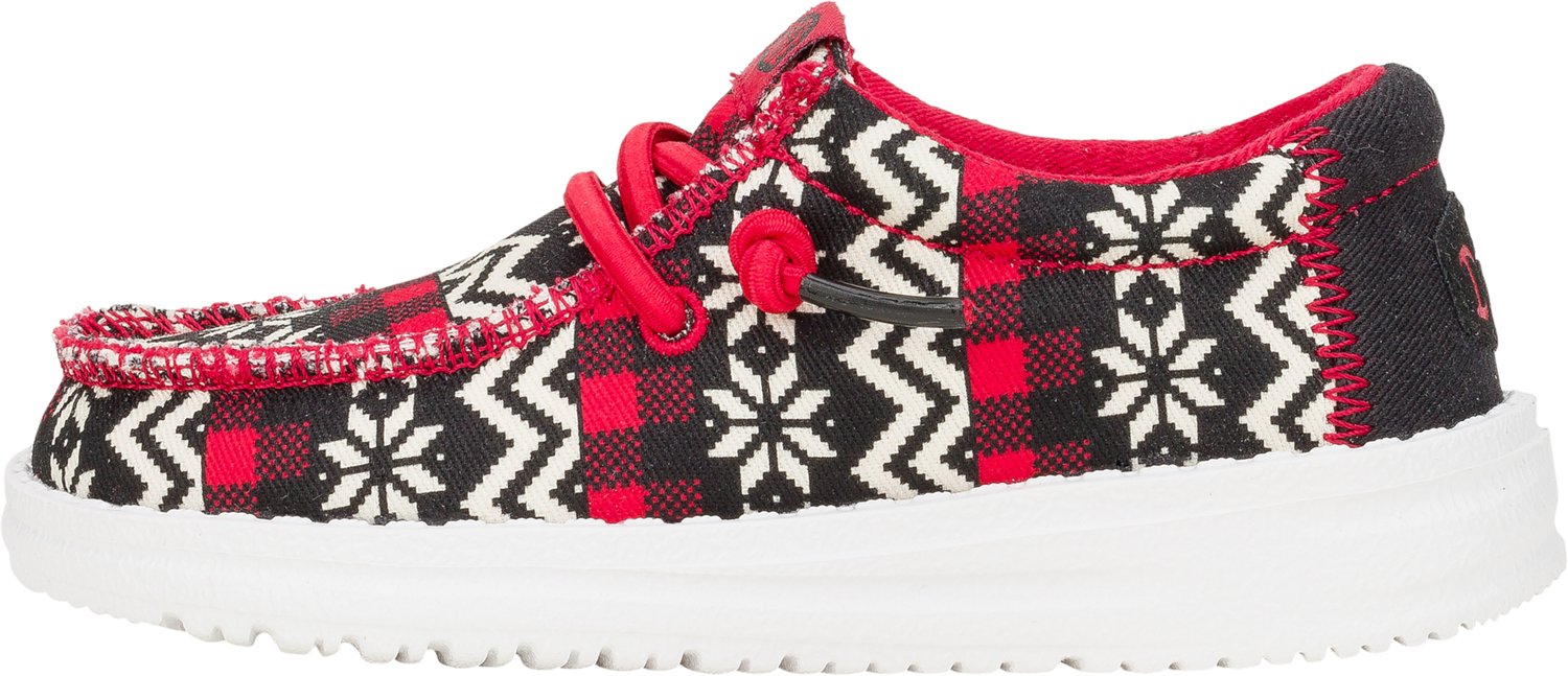 HEYDUDE Kids' Wally Ugly Sweater PSGS Shoes - view number 2