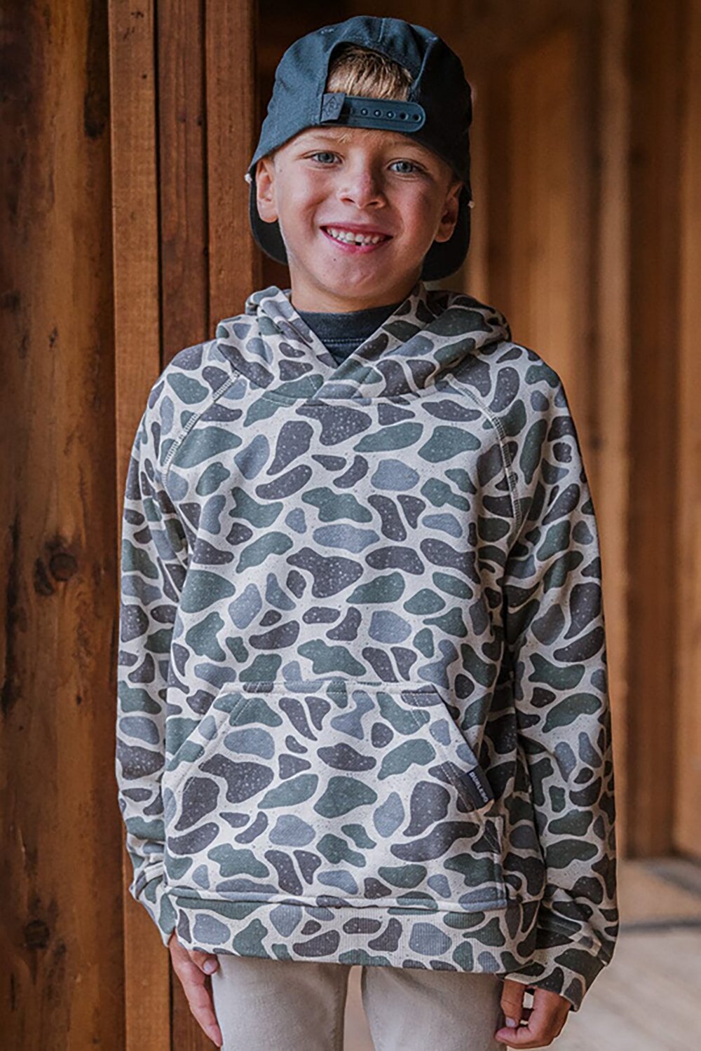 Burlebo Boys' Classic Deer Camo Hoodie - view number 1