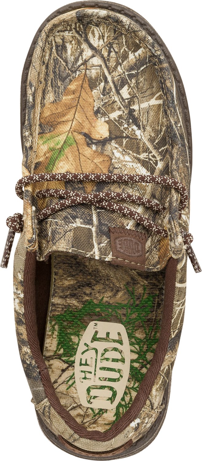 HEY DUDE Kids' Wally Realtree PSGS Shoes