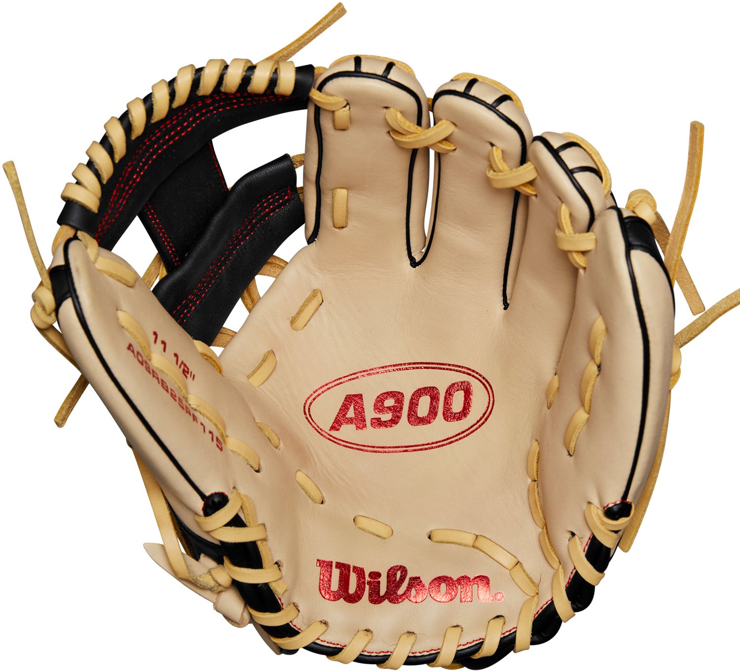 Wilson 11.5 Youth A900 PF115 Pedroia Fit Baseball Glove - view number 2