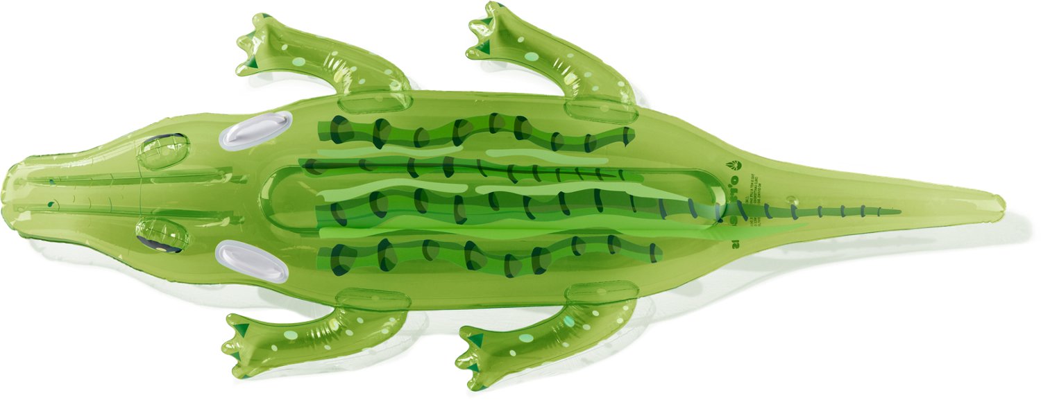O'Rageous Kids' Alligator Ride-On Pool Float                                                                                     - view number 2
