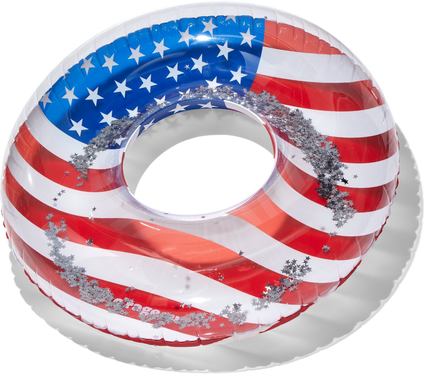 O'Rageous Adults' 48 in Americana Glitter Pool Tube                                                                              - view number 2