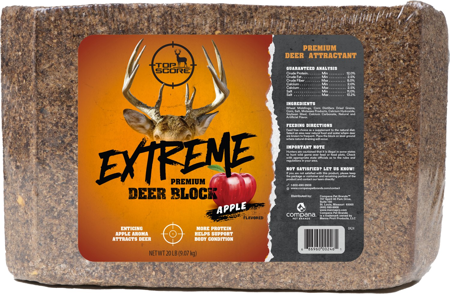 Extreme Acorn 20-lb Deer Block - view number 1