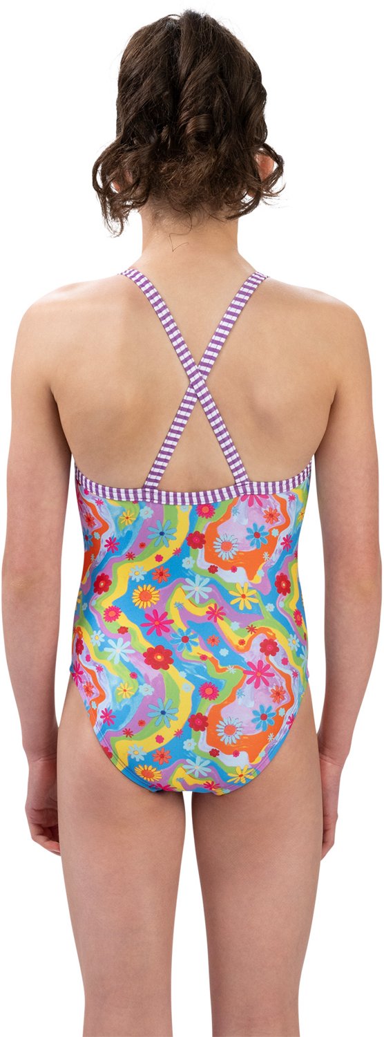 Dolfin Uglies Girls' Print 1-Piece Buttercup - view number 2