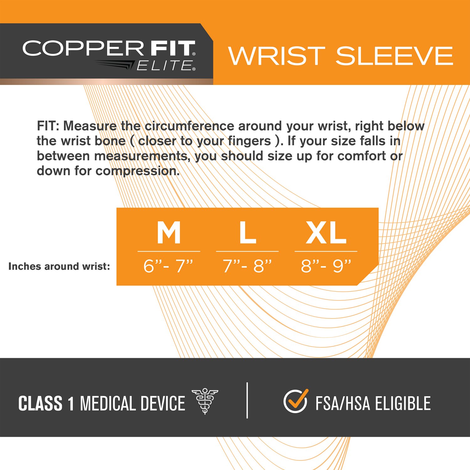 Copper Fit Elite Wrist Sleeve                                                                                                    - view number 4