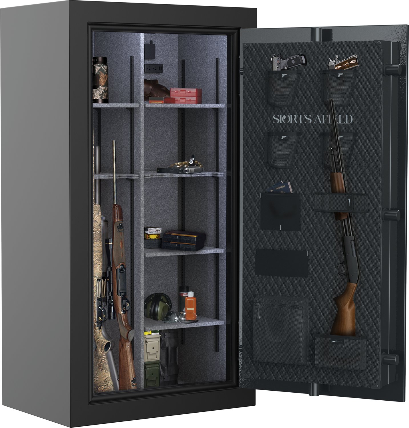 Sports Afield 42 Long Gun and 4 Handgun Dual Locking Safe                                                                        - view number 4