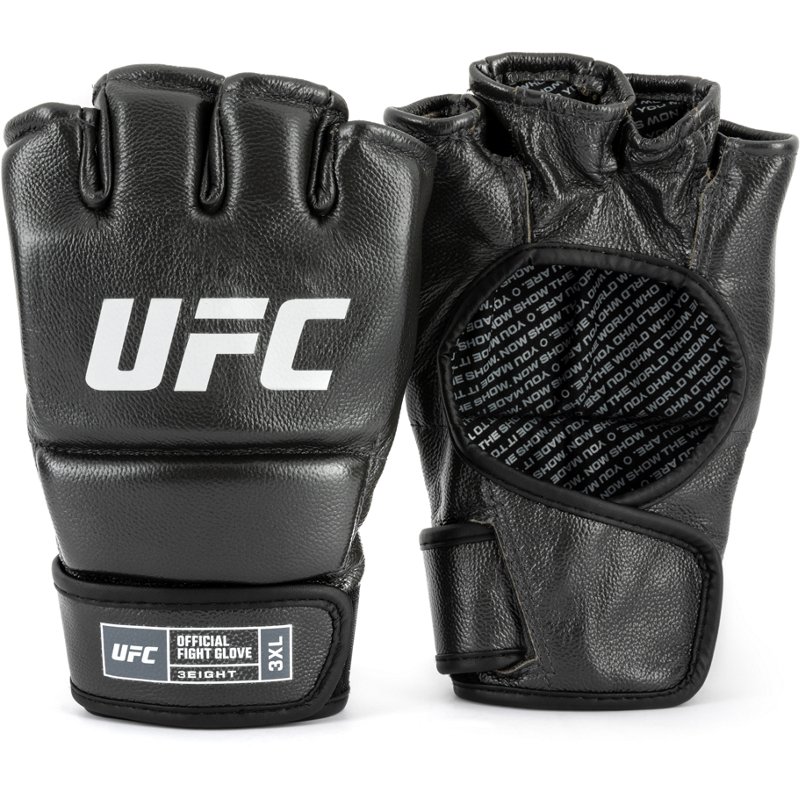 UFC Official 3Eight Fight Gloves Grey, Large - Martial Arts/Accessories at Academy Sports