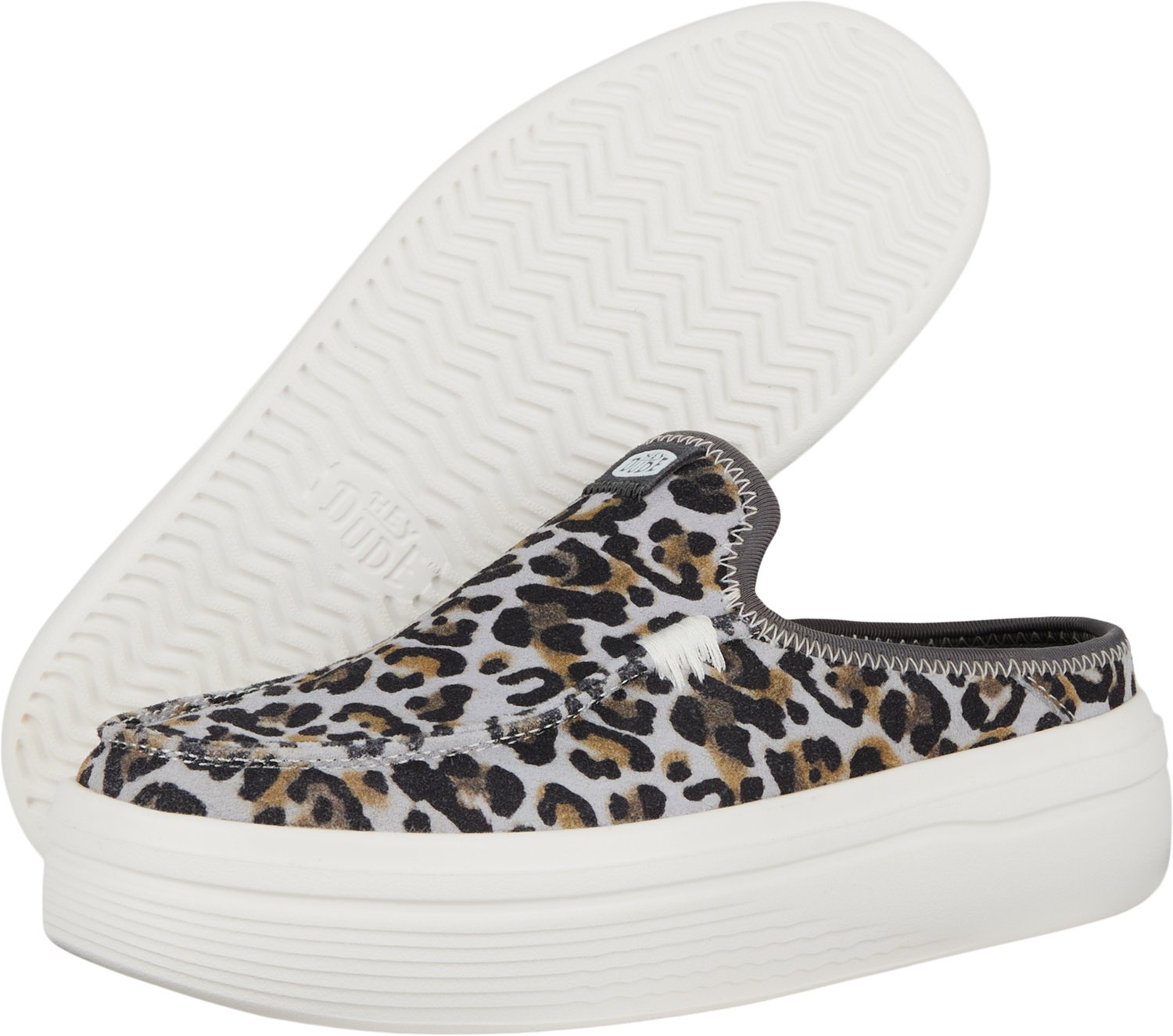 HEYDUDE Women's Wendy Austin Lift Classic Leopard Slip-on Shoes - view number 4