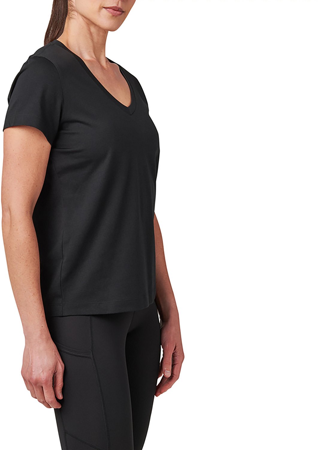 5.11 Tactical Women's Essential V-neck T-shirt - view number 3