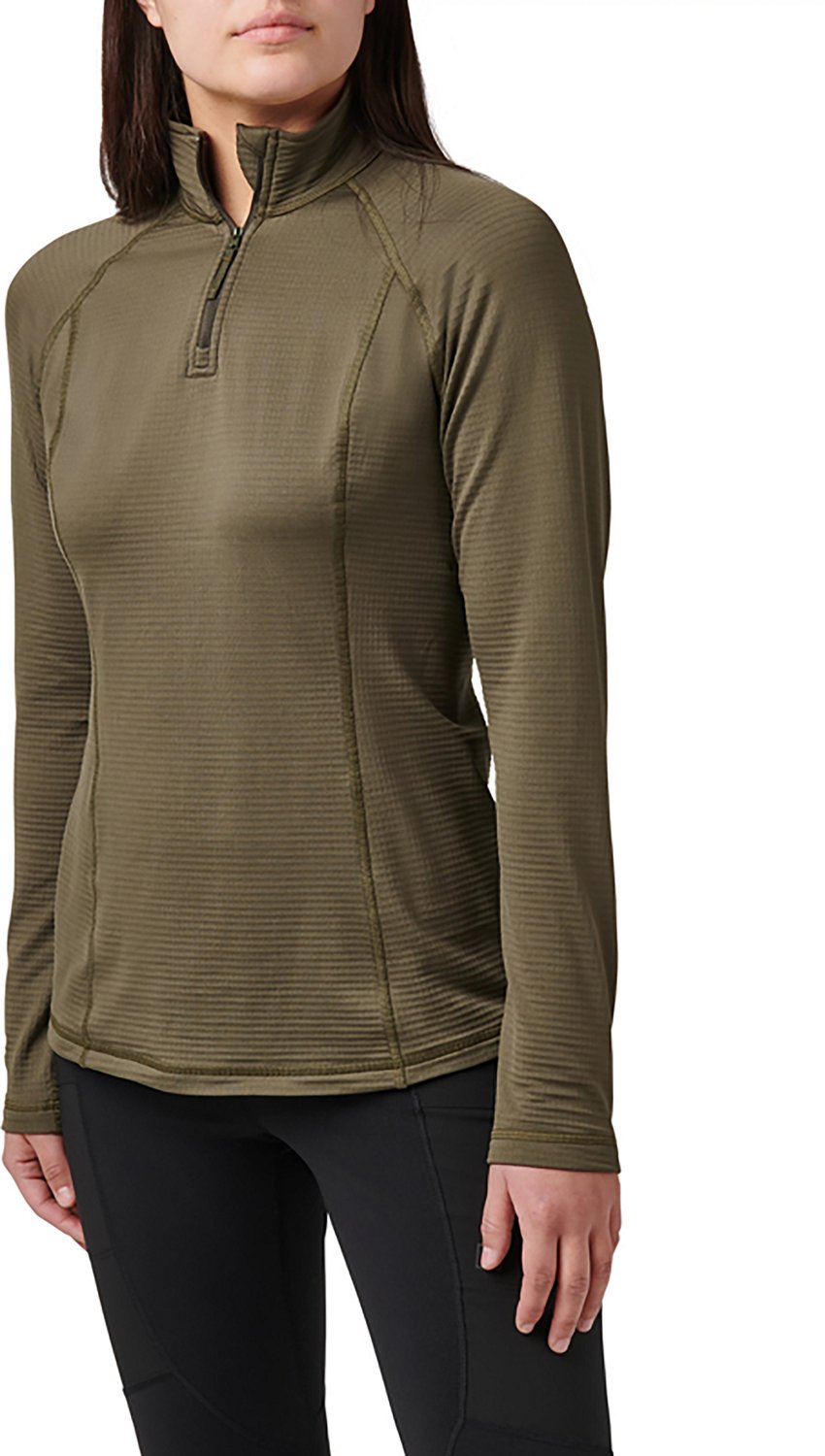 5.11 Tactical Women's Stratos Long Sleeve 1/4 Zip Top - view number 2