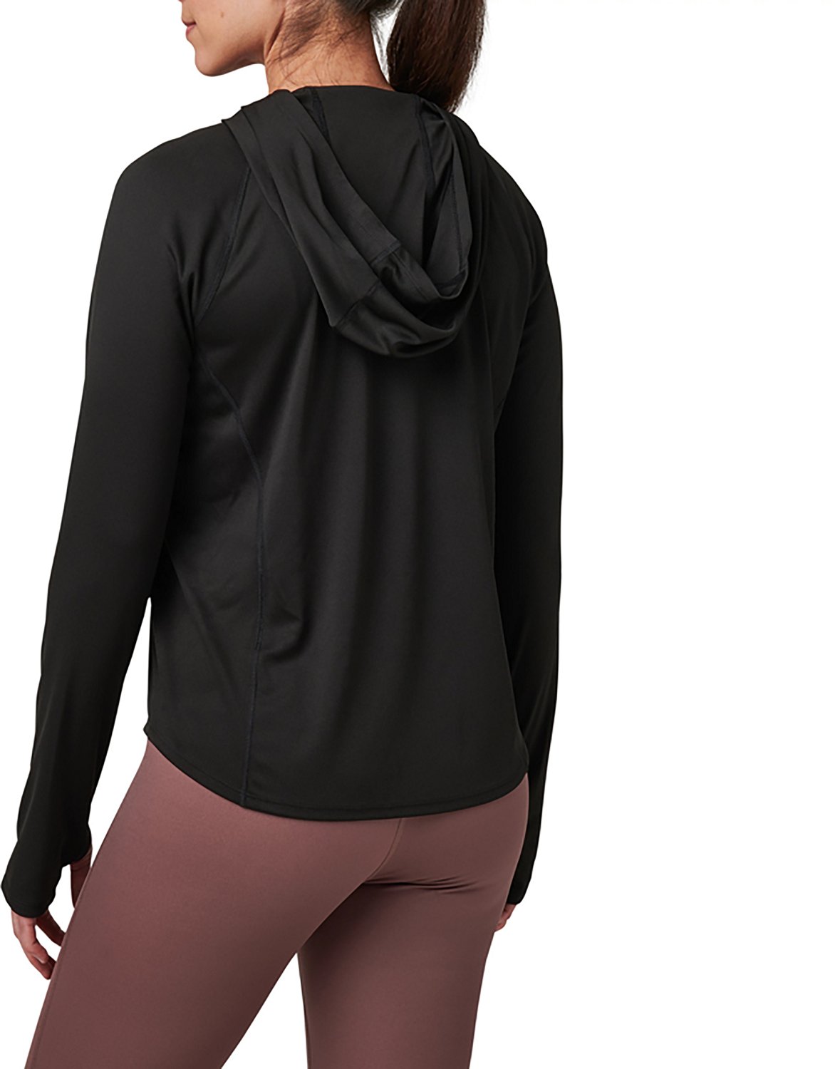 5.11 Tactical Women's Sulli UV Hooded Long Sleeve T-shirt - view number 4