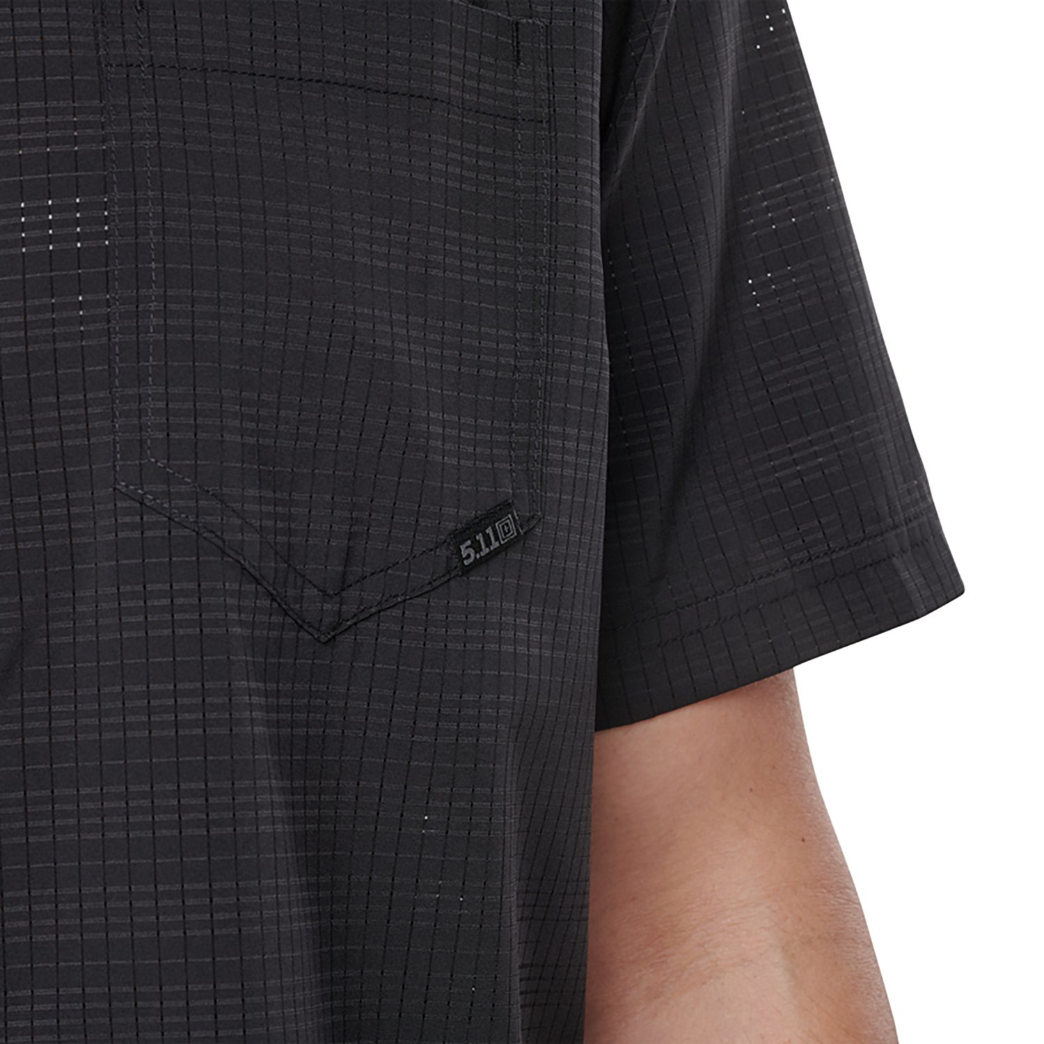 5.11 Tactical Men's Aerial Short Sleeve Shirt - view number 4