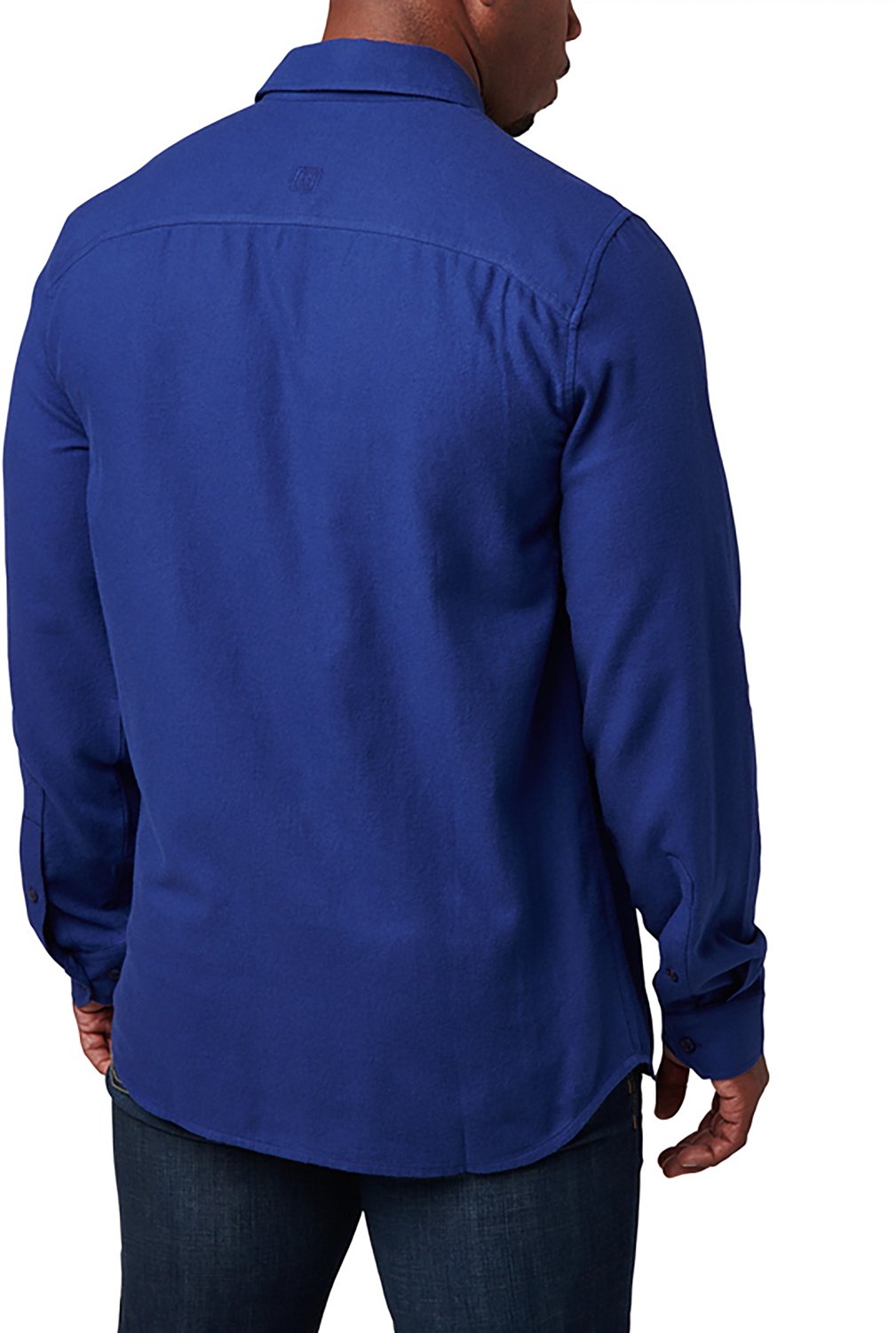 5.11 Tactical Men's Silverwood Flannel Solid Long Sleeve Shirt - view number 4