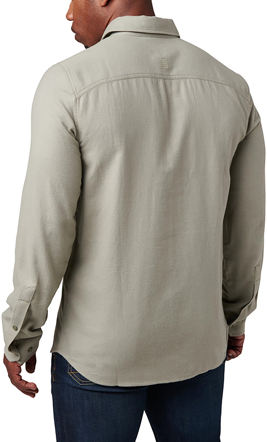 5.11 Tactical Men's Silverwood Flannel Solid Long Sleeve Shirt - view number 3