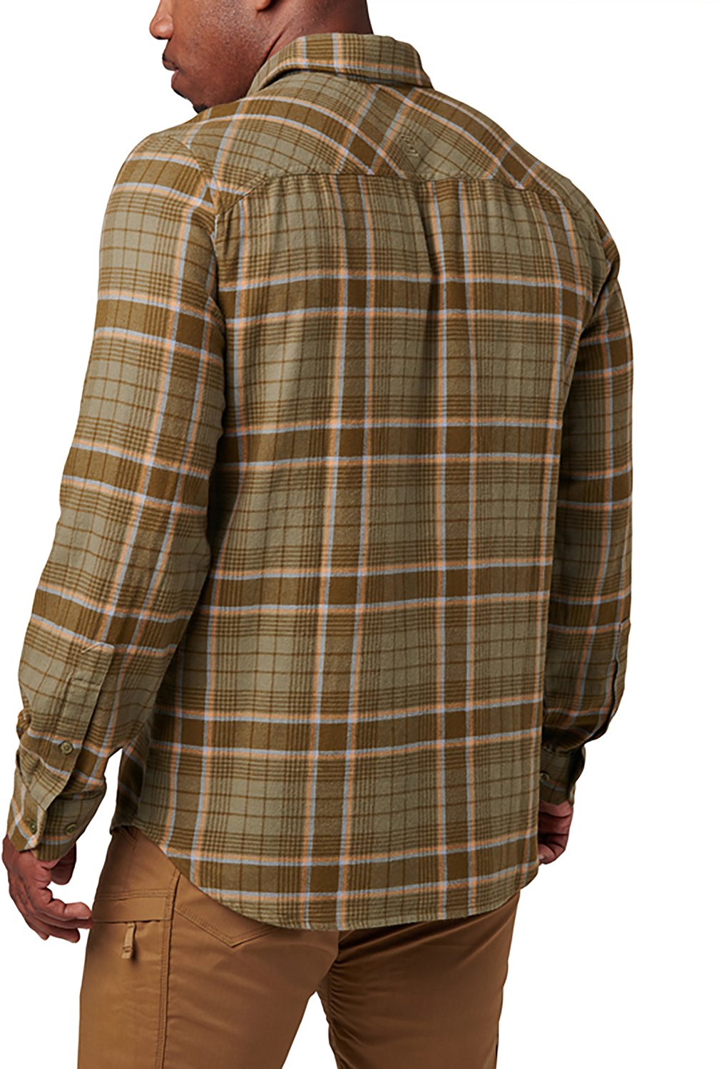 5.11 Tactical Men's Silverwood Flannel Plaid Long Sleeve Shirt - view number 3