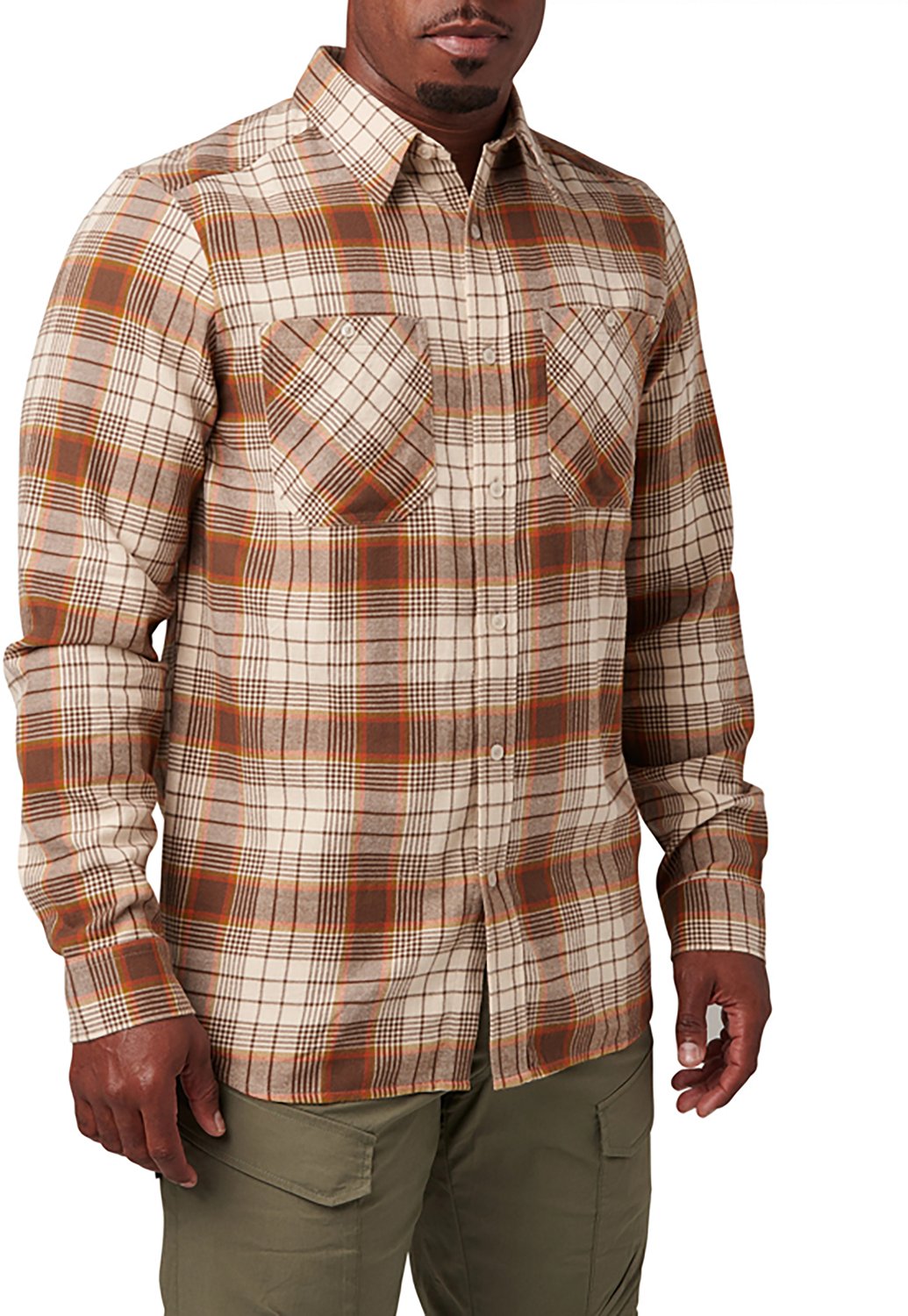 5.11 Tactical Men's Silverwood Flannel Plaid Long Sleeve Shirt - view number 2