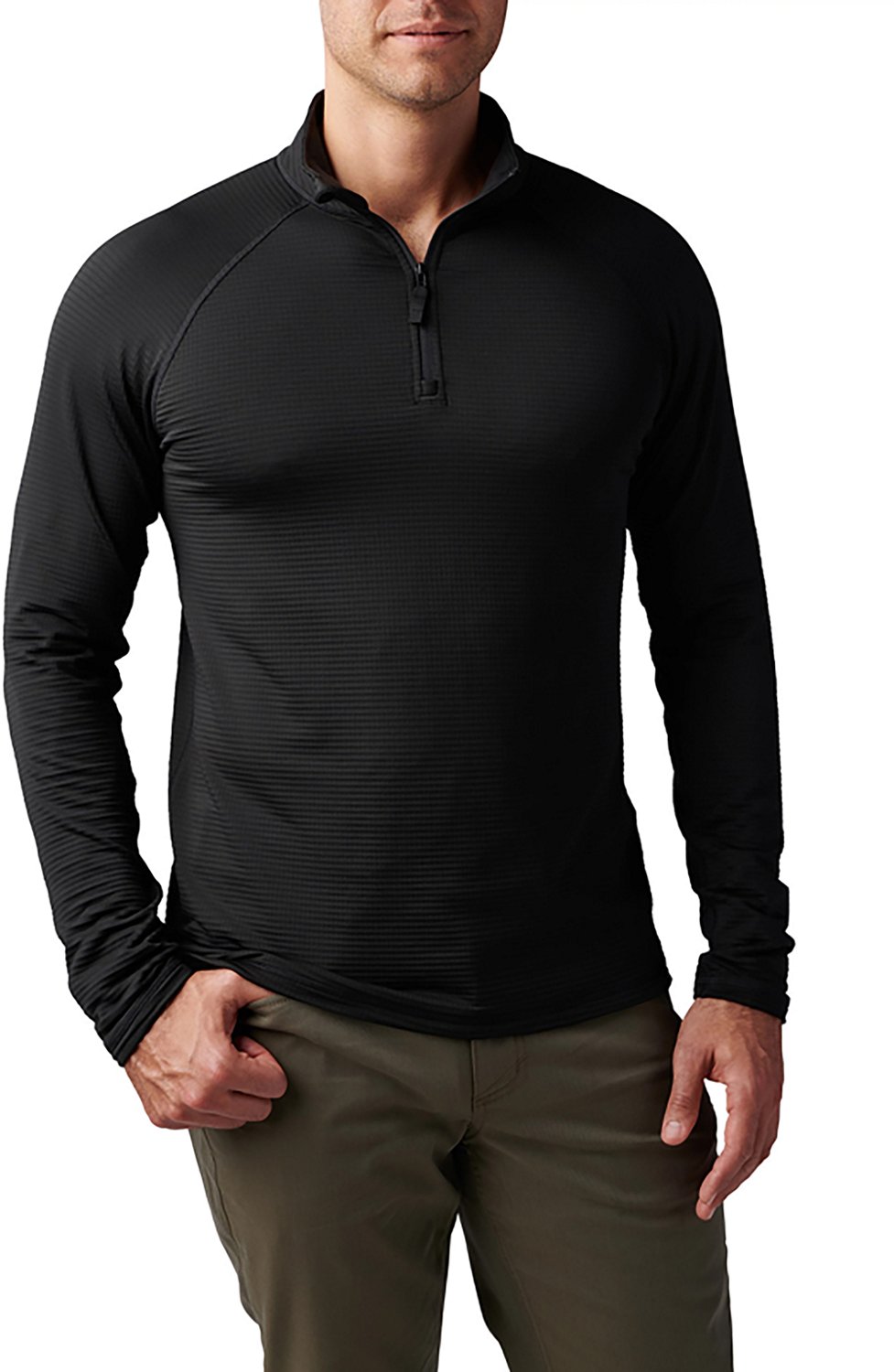 5.11 Tactical Men's Stratos 1/4 Zip Long Sleeve Pullover - view number 2