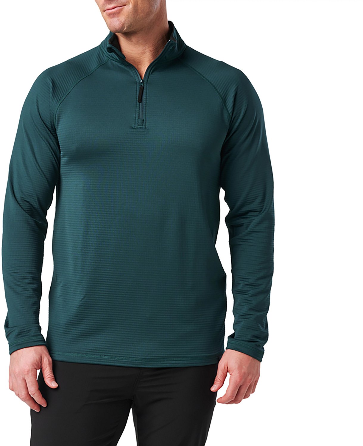 5.11 Tactical Men's Stratos 1/4 Zip Long Sleeve Pullover - view number 1