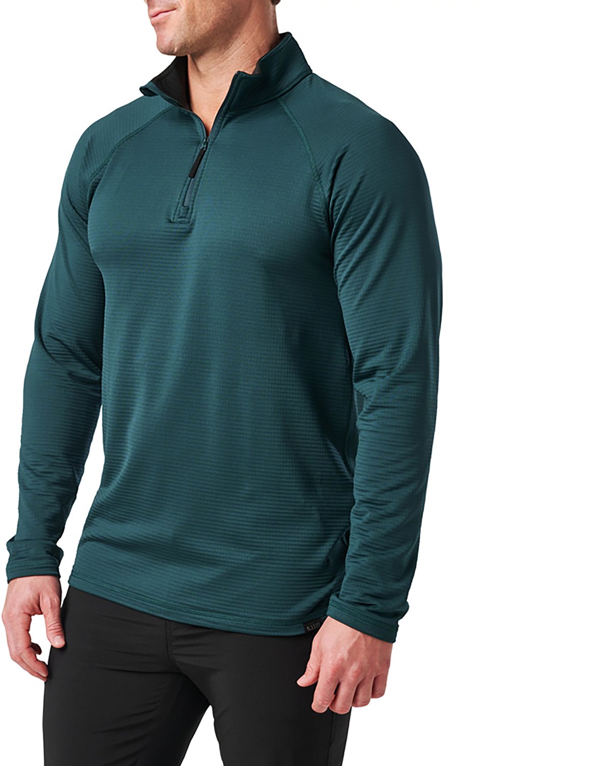 5.11 Tactical Men's Stratos 1/4 Zip Long Sleeve Pullover - view number 2
