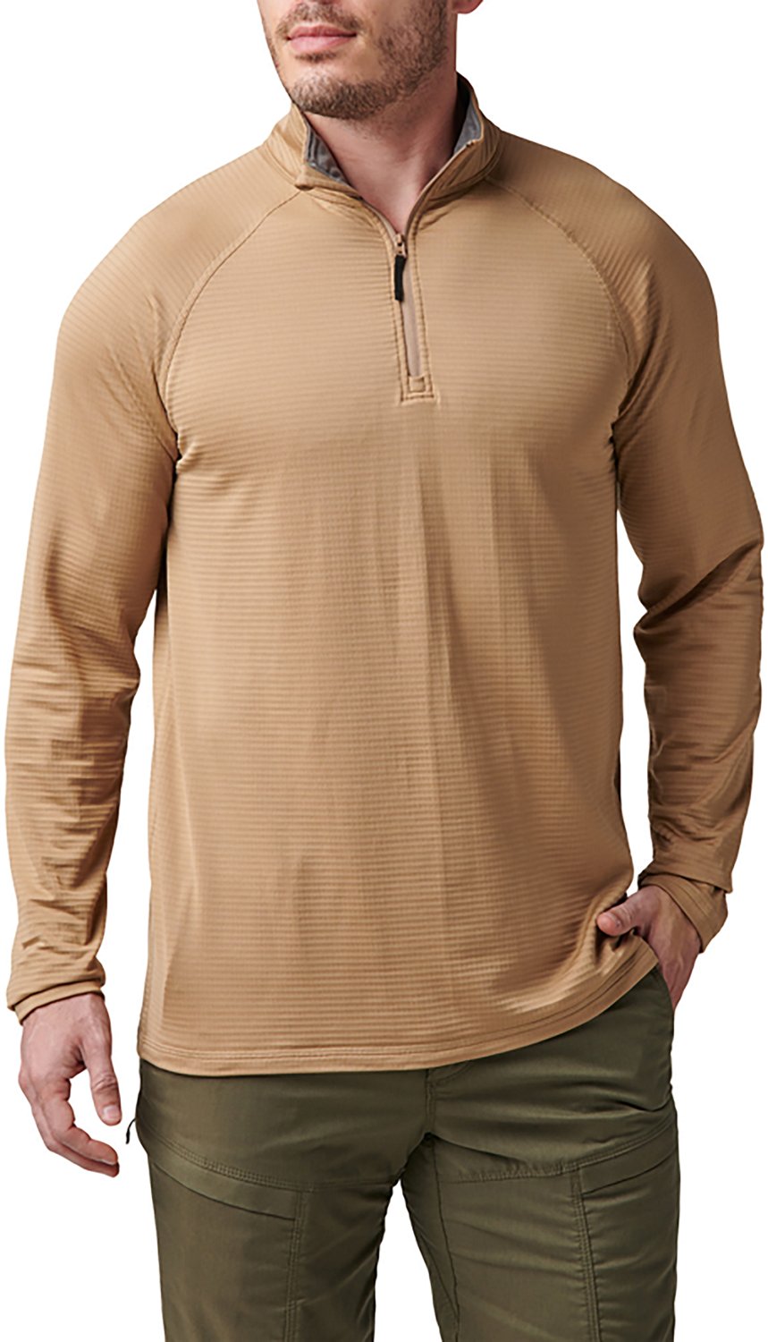 5.11 Tactical Men's Stratos 1/4 Zip Long Sleeve Pullover - view number 2