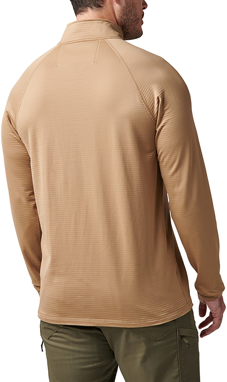 5.11 Tactical Men's Stratos 1/4 Zip Long Sleeve Pullover - view number 4