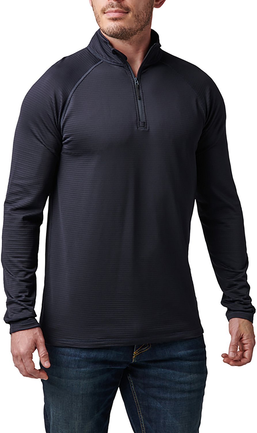 5.11 Tactical Men's Stratos 1/4 Zip Long Sleeve Pullover - view number 2