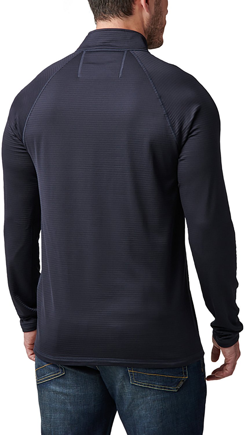 5.11 Tactical Men's Stratos 1/4 Zip Long Sleeve Pullover - view number 4