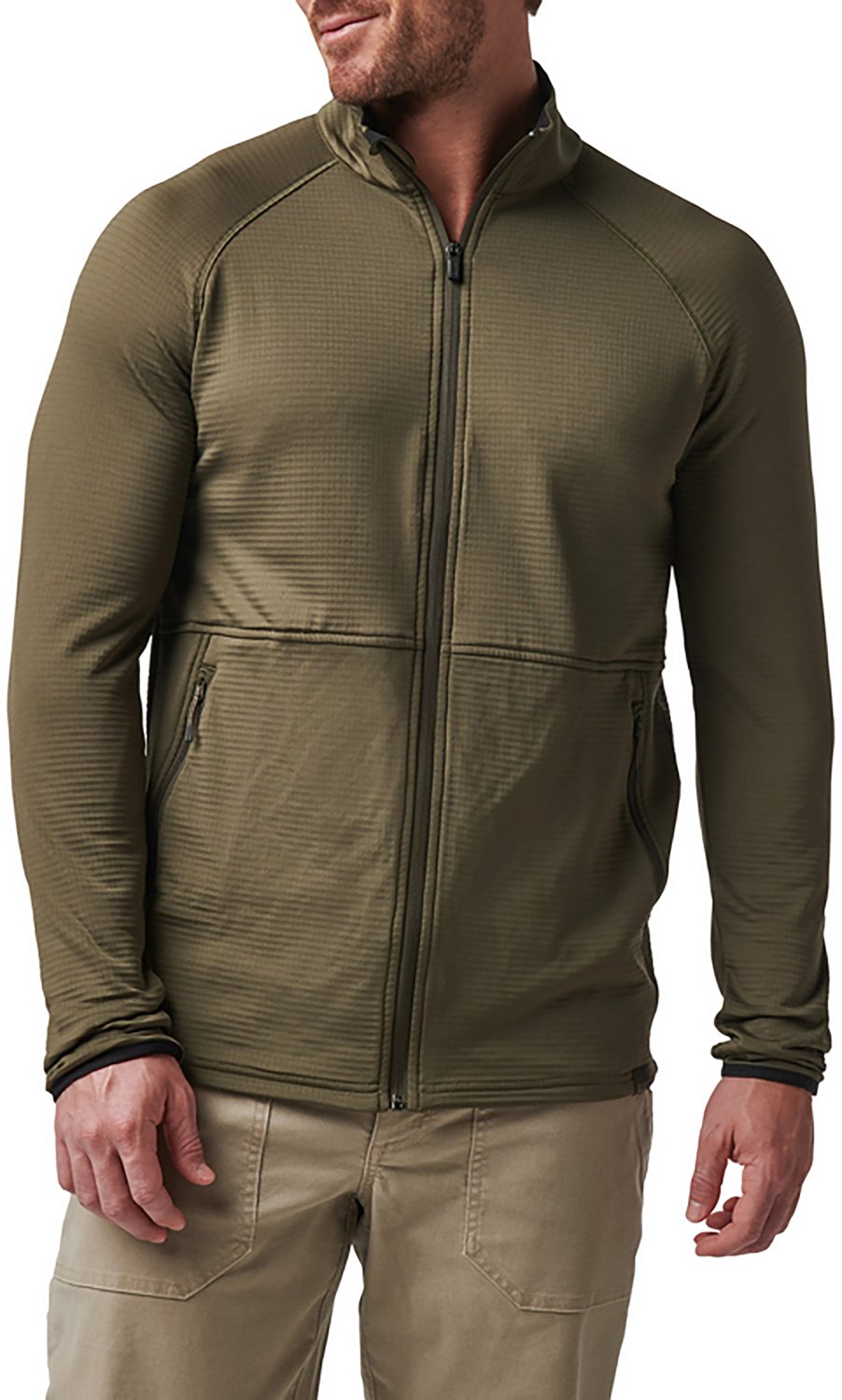 5.11 Tactical Men's Stratos Fleece Long Sleeve Jacket - view number 2